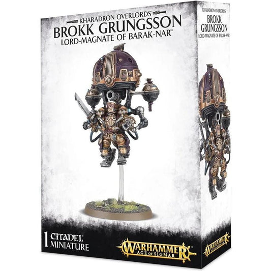 Kharadron Overlords Brokk Grungsson Lord-Magnate Barak-Nar ( 84-30-W )