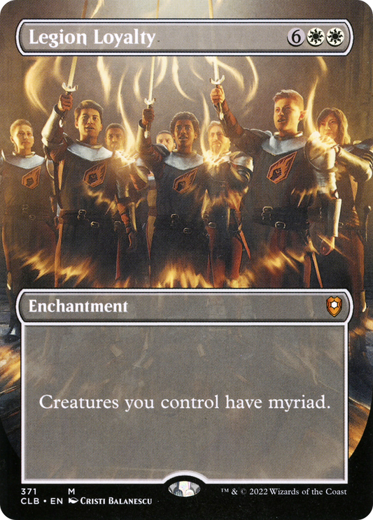 Legion Loyalty (CLB-371) - Commander Legends: Battle for Baldur's Gate (Borderless)