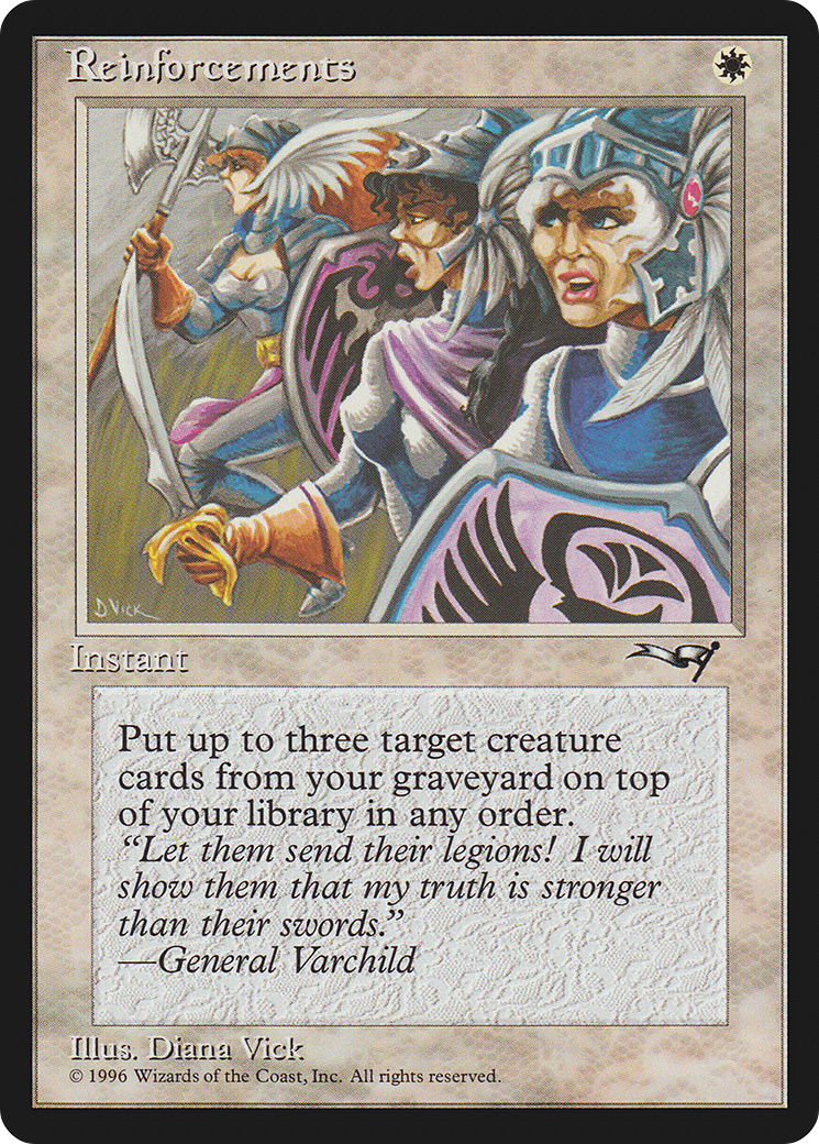 Reinforcements (With Archer) [Alliances]