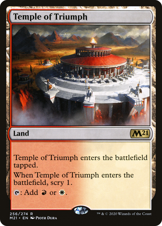 Temple of Triumph (PPM21-256) - Core Set 2021 Promos