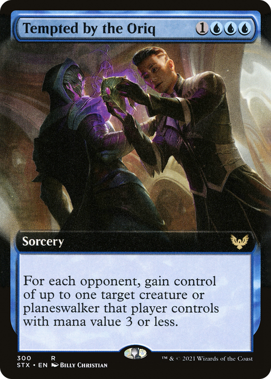 Tempted by the Oriq (STX-300) - Strixhaven: School of Mages: (Extended Art) Foil