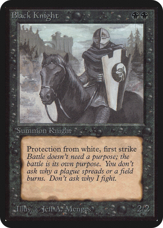 Black Knight [Limited Edition Alpha]