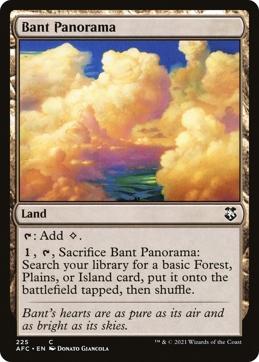 Bant Panorama [Dungeons & Dragons: Adventures in the Forgotten Realms Commander]
