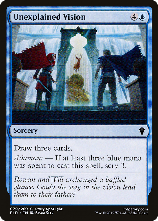 Unexplained Vision (ELD-070) - Throne of Eldraine