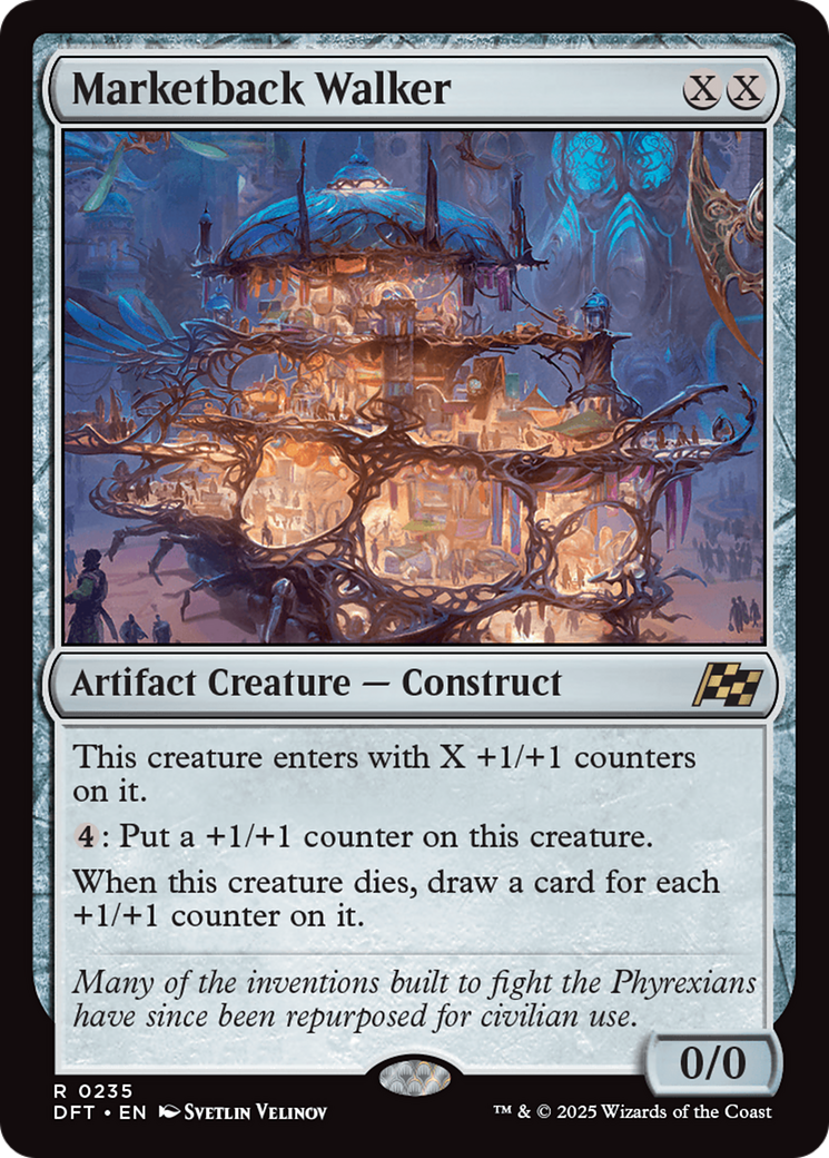 Marketback Walker (DFT-235) - Aetherdrift Foil