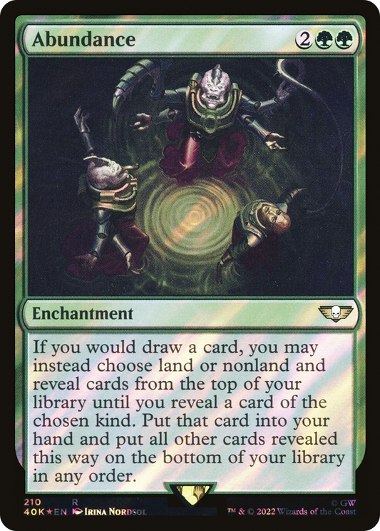 Abundance (Surge Foil) [Universes Beyond: Warhammer 40,000]