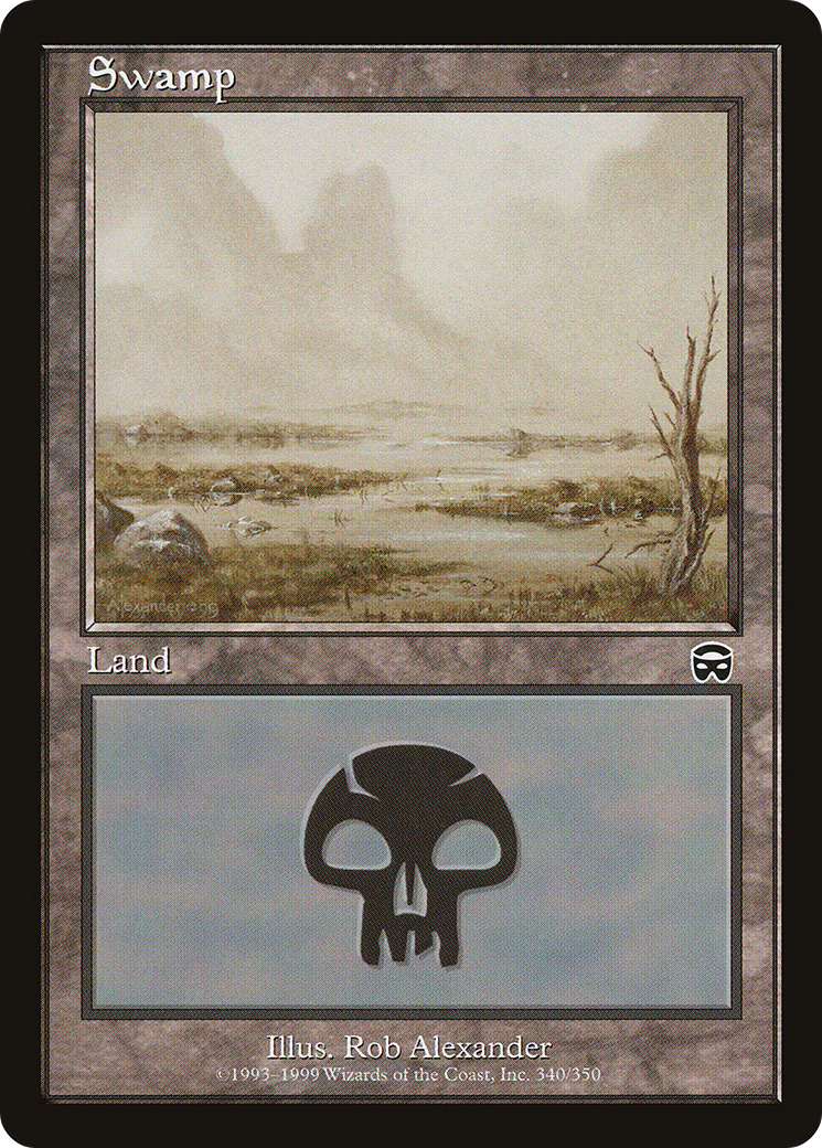 Swamp (MMQ-340) - Mercadian Masques Foil