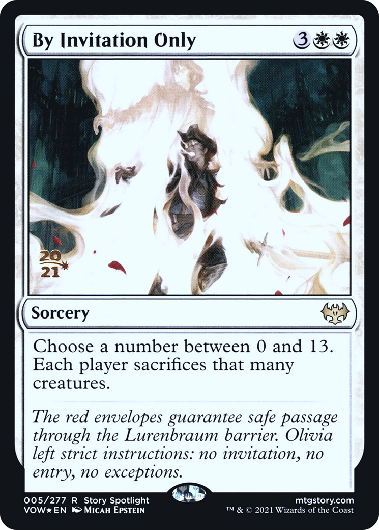 By Invitation Only [Innistrad: Crimson Vow Prerelease Promos]