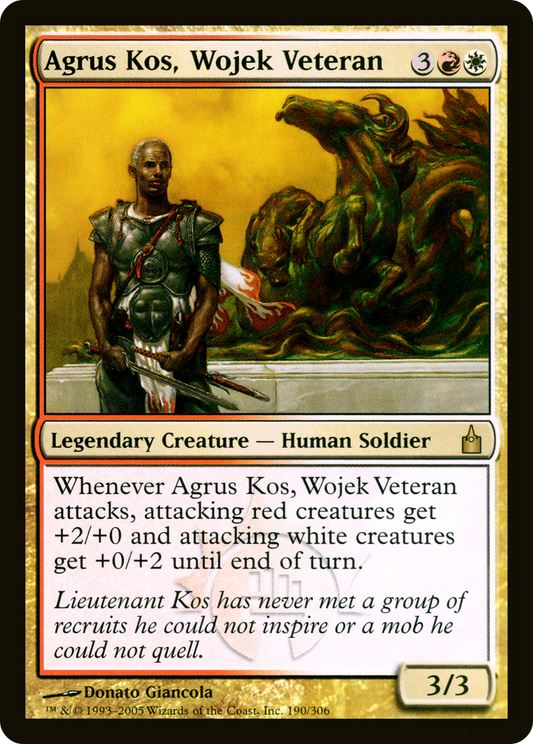 Agrus Kos, Wojek Veteran (RAV-190) - Ravnica: City of Guilds