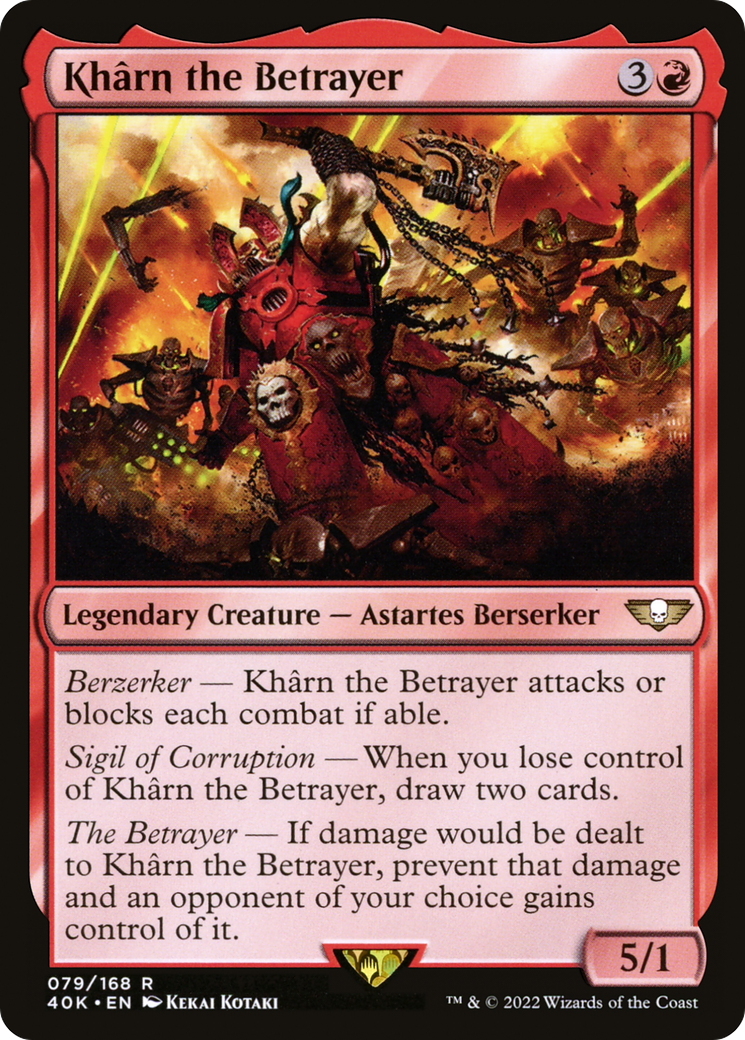 Kharn the Betrayer [Universes Beyond: Warhammer 40,000]