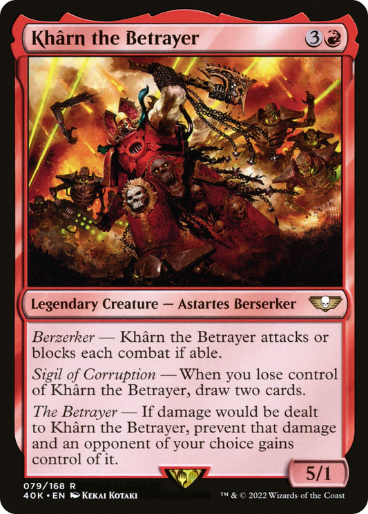 Kharn the Betrayer [Universes Beyond: Warhammer 40,000]