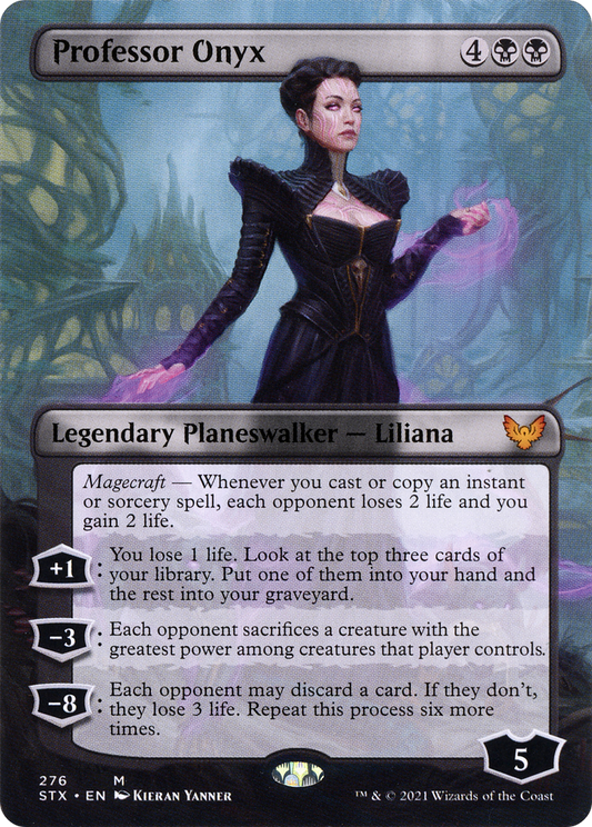 Professor Onyx (Extended) [Strixhaven: School of Mages]