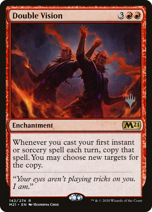 Double Vision (PPM21-142P) - Core Set 2021 Promos Foil
