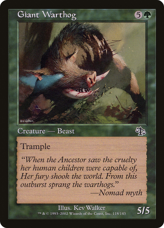 Giant Warthog [Judgment]