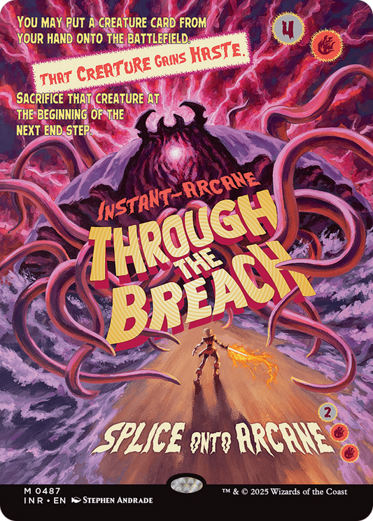 Through the Breach (INR-487) - Innistrad Remastered: (Showcase) (Borderless)
