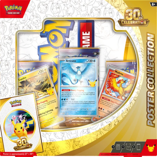 Pokémon - 30th Anniversaire Collection - Poster Bundle