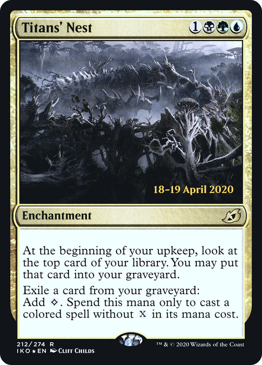 Titans' Nest  [Ikoria: Lair of Behemoths Prerelease Promos]