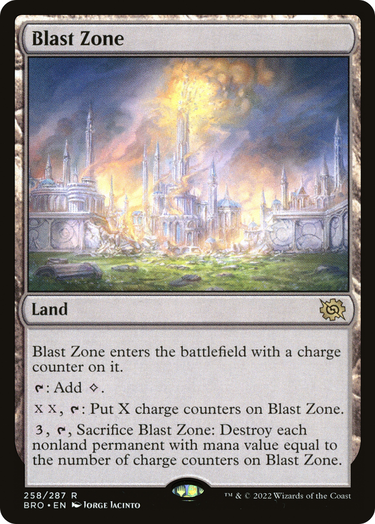 Blast Zone (BRO-258) - The Brothers' War