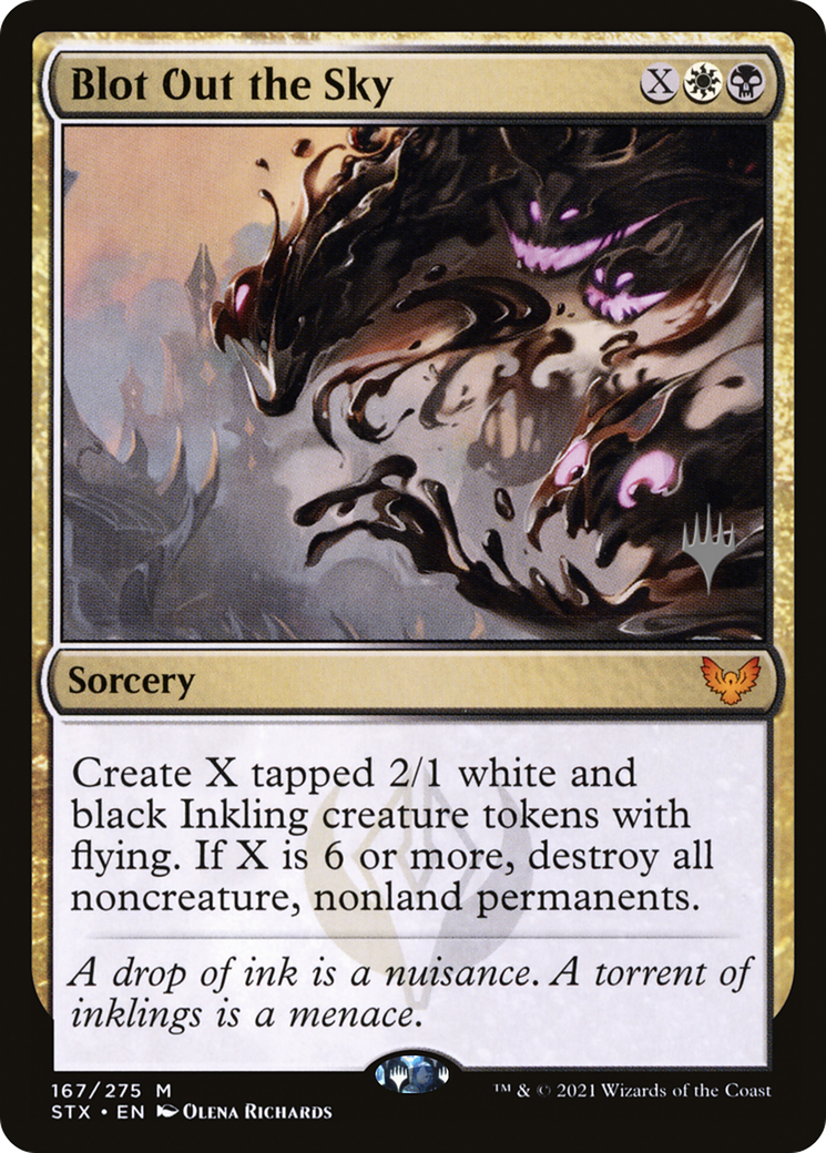 Blot Out the Sky (PPSTX-167) - Strixhaven: School of Mages Promos