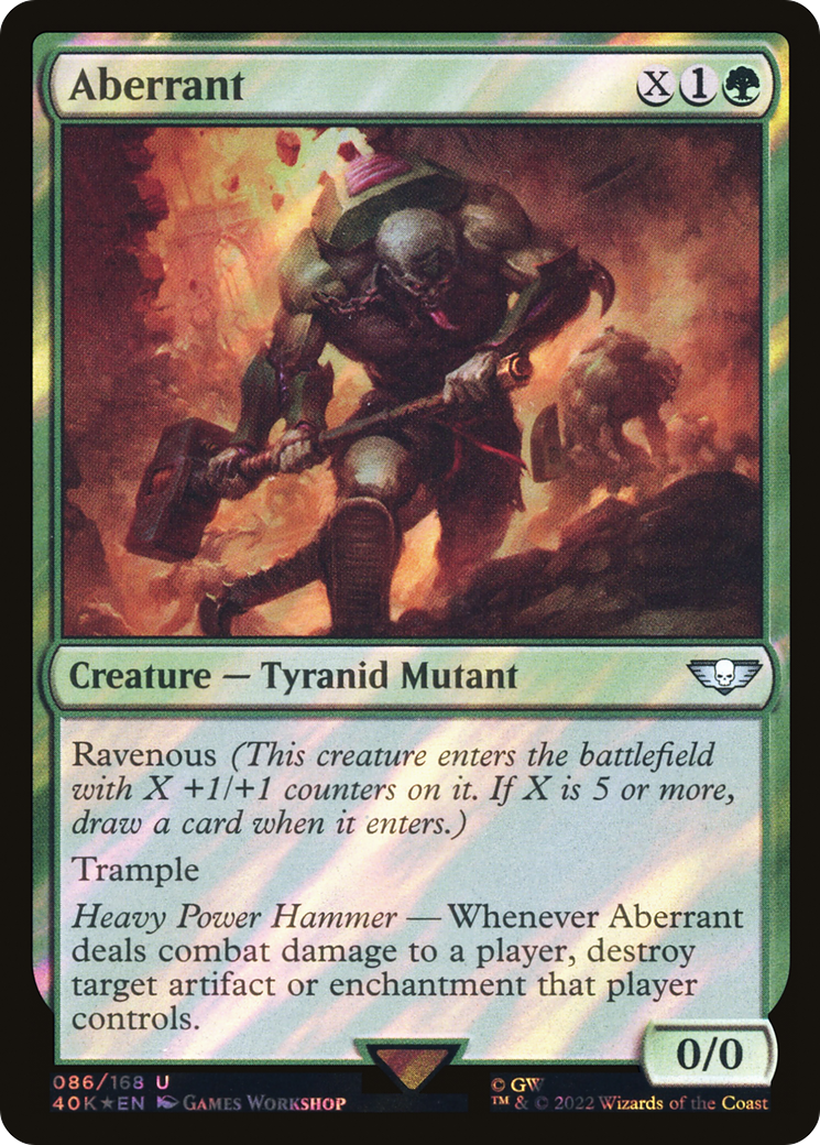 Aberrant (Surge Foil) [Universes Beyond: Warhammer 40,000]