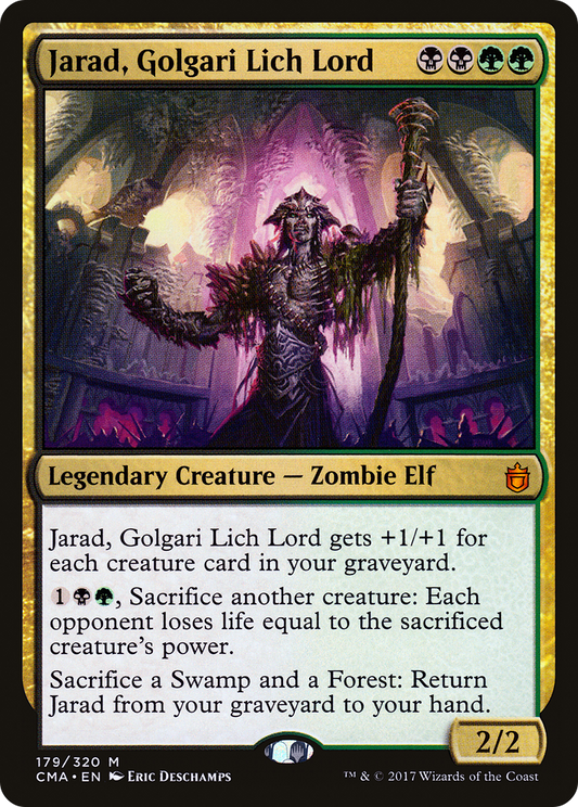 Jarad, Golgari Lich Lord [Commander Anthology]