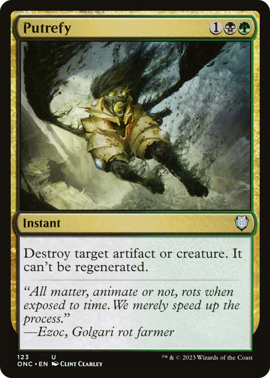Putrefy [Phyrexia: All Will Be One Commander]