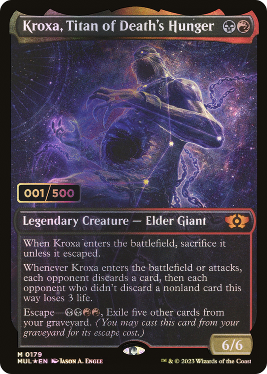 Kroxa, Titan of Death's Hunger (Serialized) [Multiverse Legends]