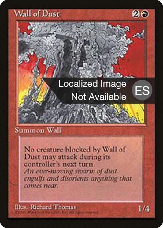 Wall of Dust [Fourth Edition Foreign Black Border]