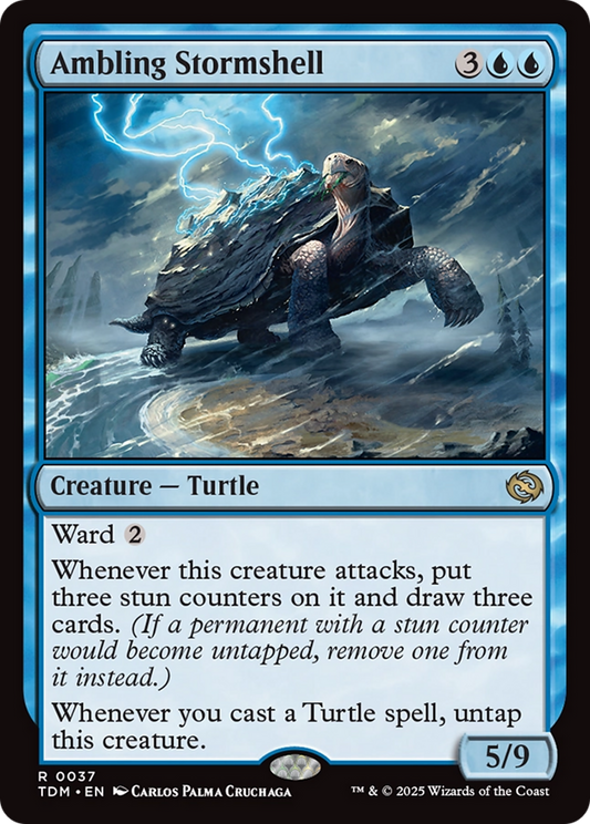 Ambling Stormshell (TDM-037) - Tarkir: Dragonstorm