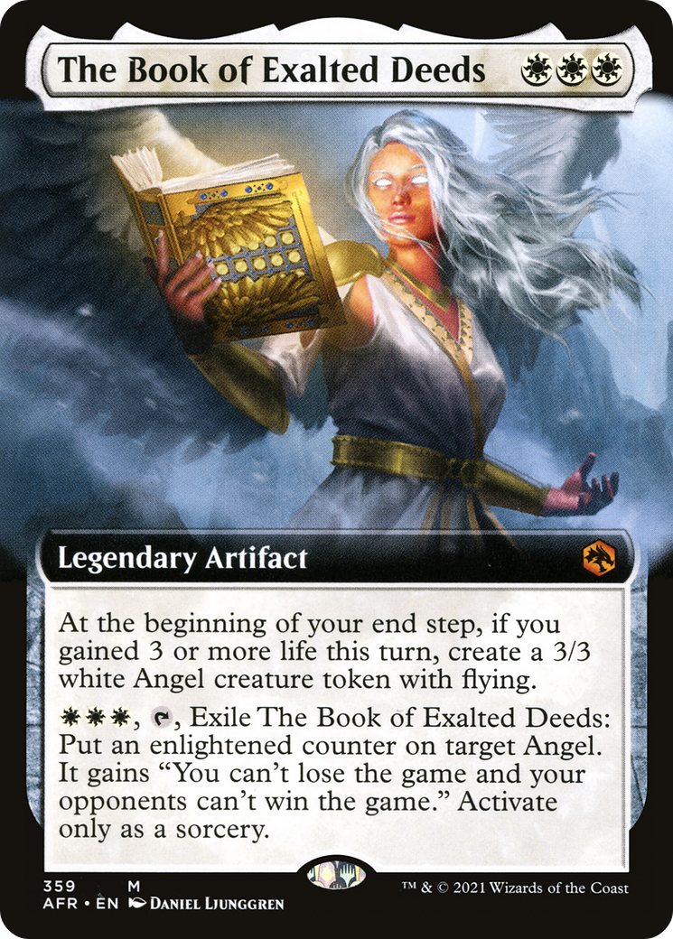 The Book of Exalted Deeds (AFR-359) - Adventures in the Forgotten Realms: (Extended Art)