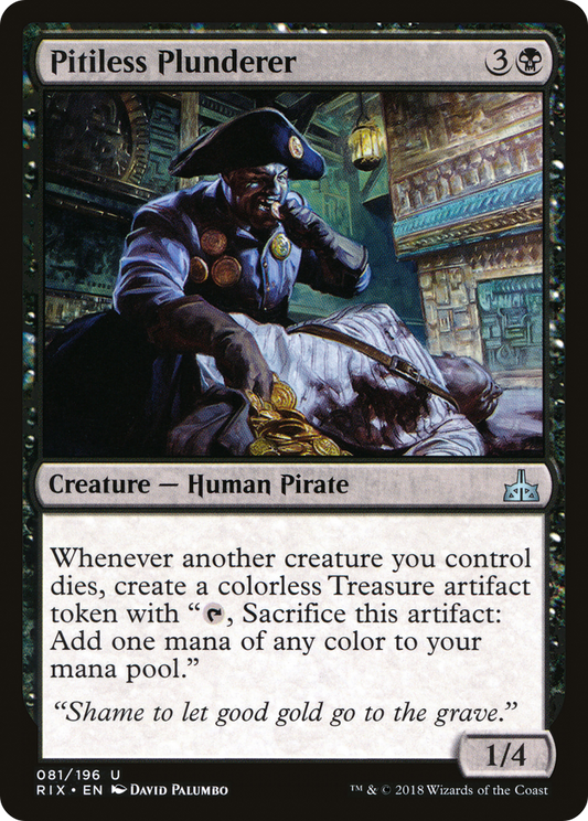 Pitiless Plunderer (RIX-081) - Rivals of Ixalan