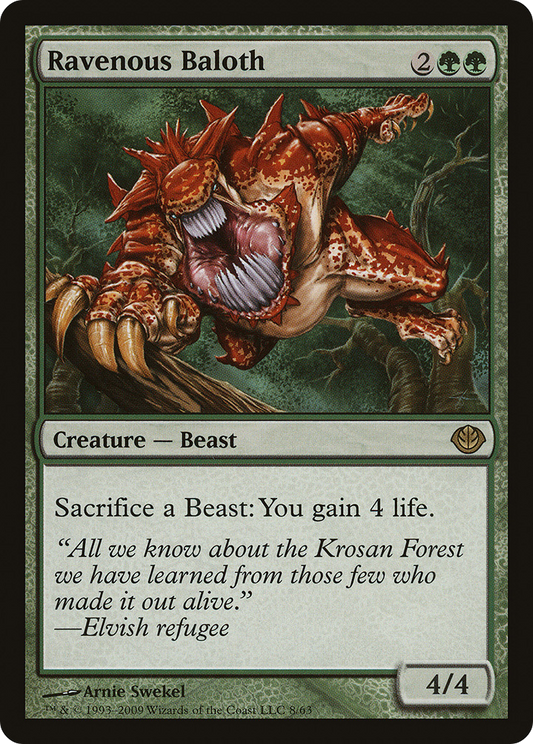 Ravenous Baloth [Duel Decks: Garruk vs. Liliana]
