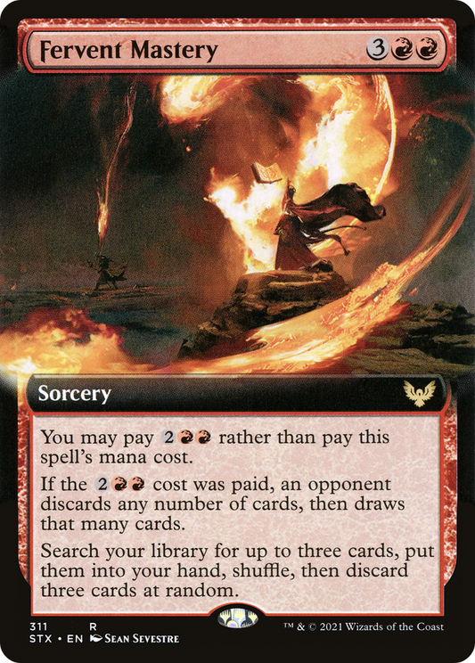 Fervent Mastery (Extended) [Strixhaven: School of Mages]