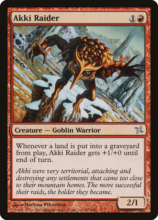 Akki Raider (BOK-092) - Betrayers of Kamigawa
