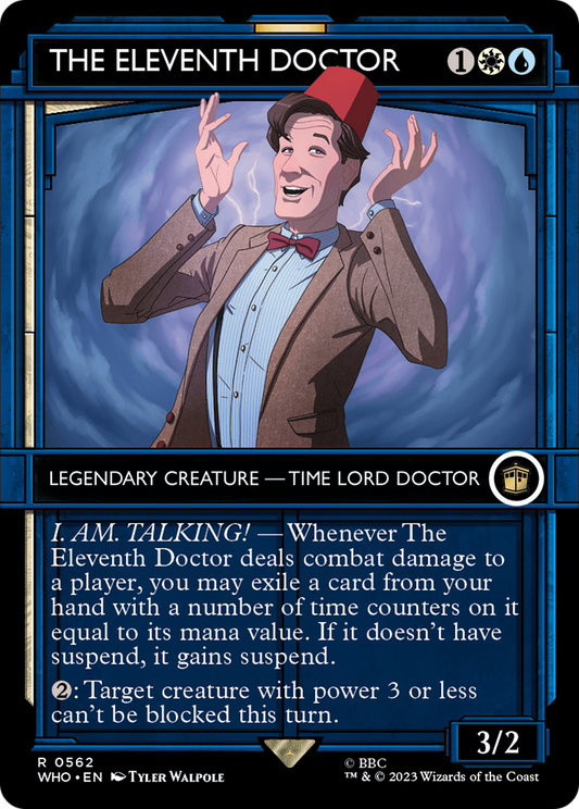 The Eleventh Doctor (WHO-562) - Doctor Who: (Showcase) (Borderless)