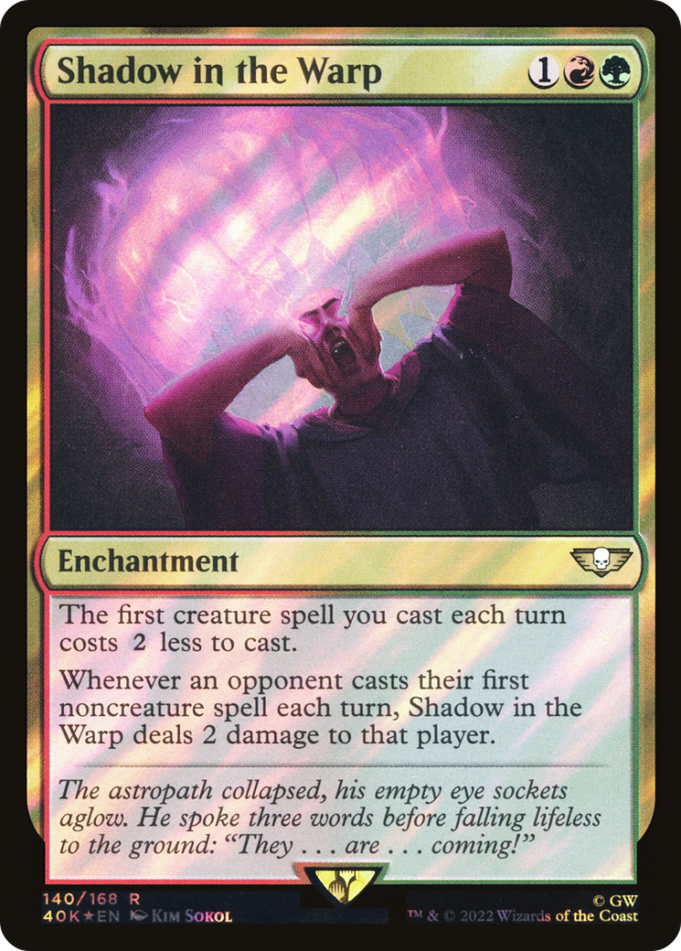 Shadow in the Warp (Surge Foil) [Universes Beyond: Warhammer 40,000]