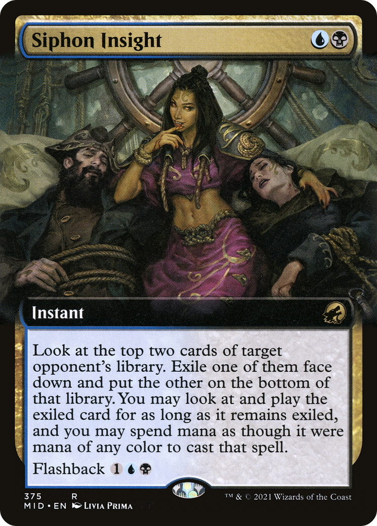 Siphon Insight (Extended) [Innistrad: Midnight Hunt]
