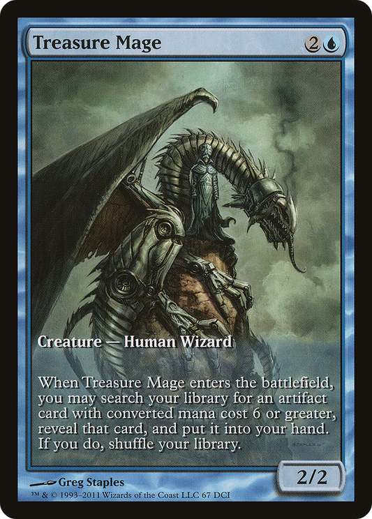 Treasure Mage (Extended) [Mirrodin Besieged Promos]