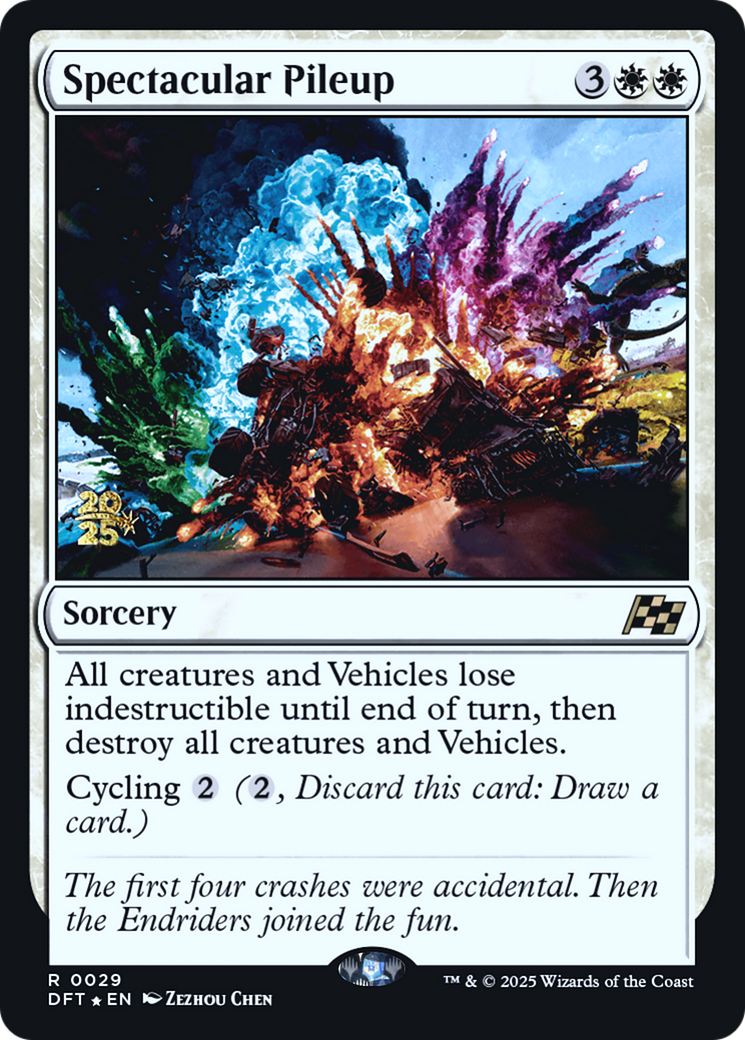 Spectacular Pileup [Aetherdrift Prerelease Promos]