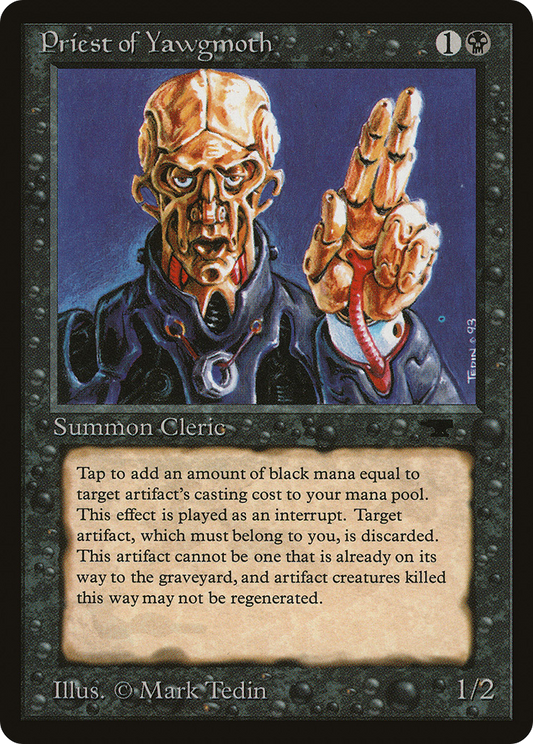 Priest of Yawgmoth [Antiquities]