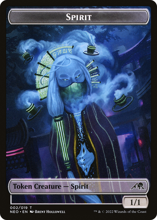 Spirit (NEO-002) - Kamigawa: Neon Dynasty Tokens