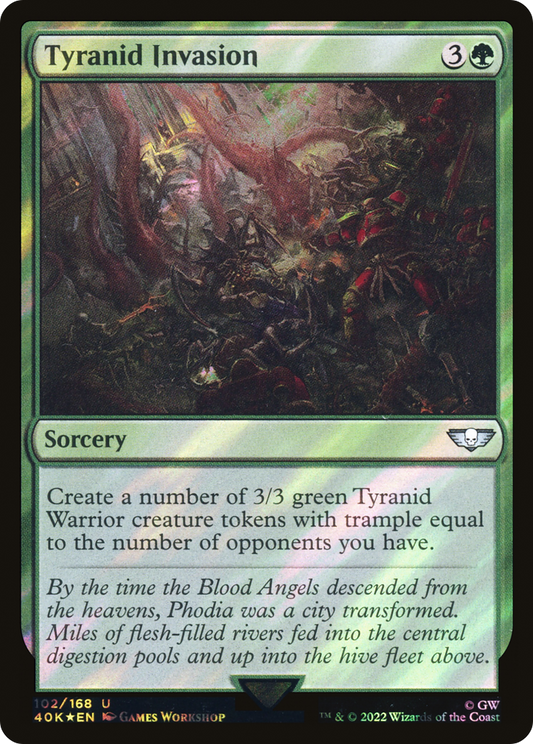 Tyranid Invasion (Surge Foil) [Universes Beyond: Warhammer 40,000]