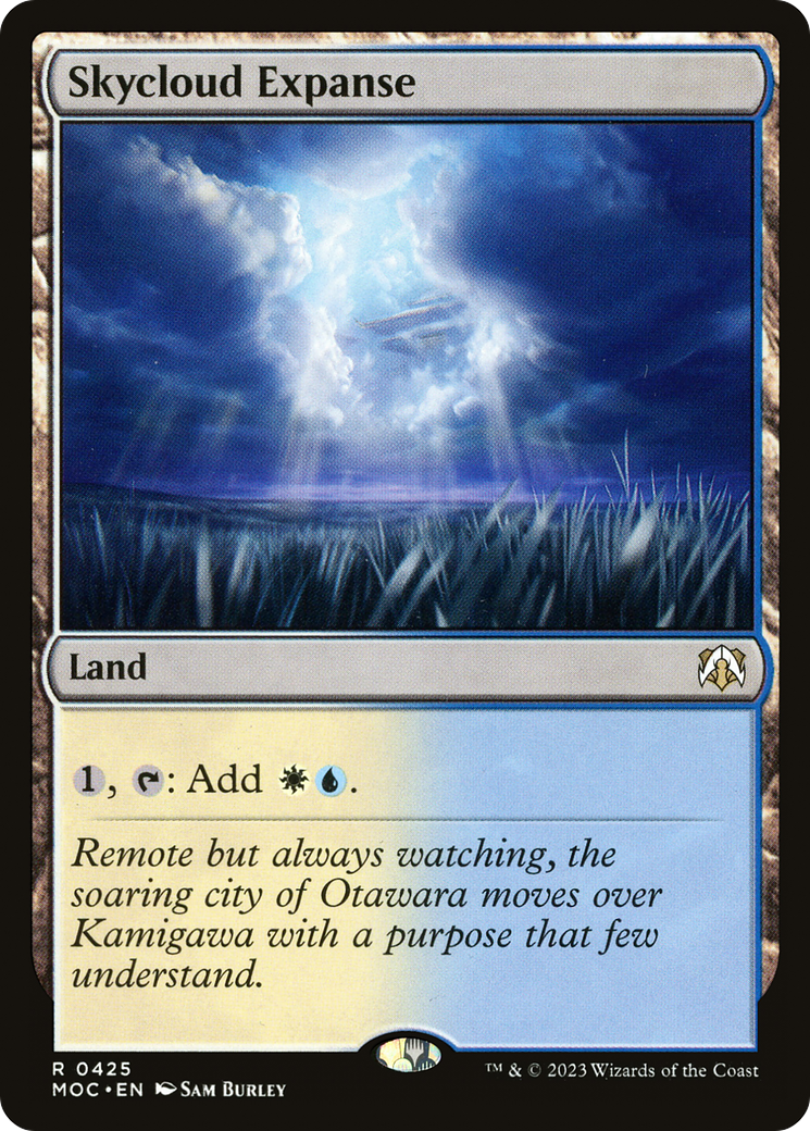 Skycloud Expanse [March of the Machine Commander]