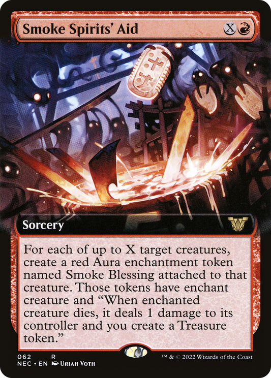 Smoke Spirits' Aid (Extended) [Kamigawa: Neon Dynasty Commander]