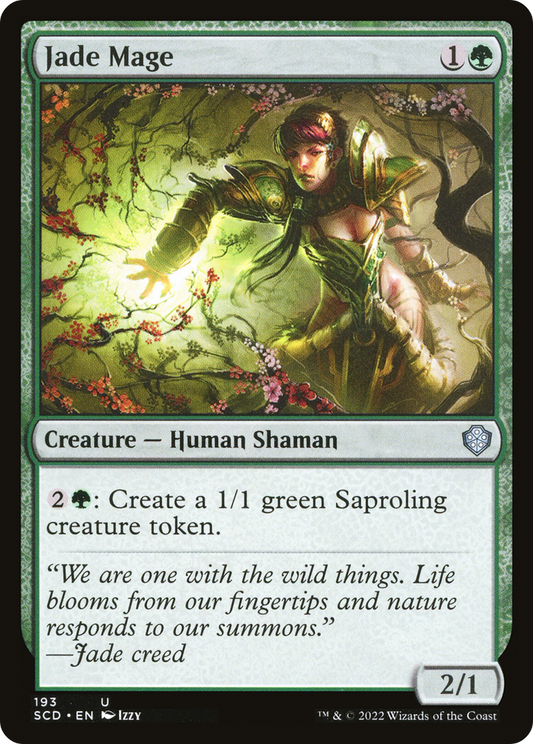 Jade Mage [Starter Commander Decks]