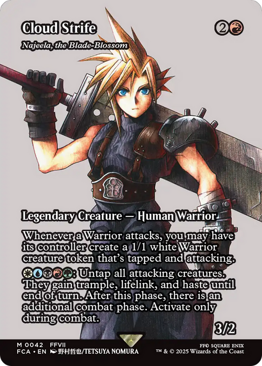 Cloud Strife - Najeela, the Blade-Blossom (Showcase) [FINAL FANTASY : Through the Ages]