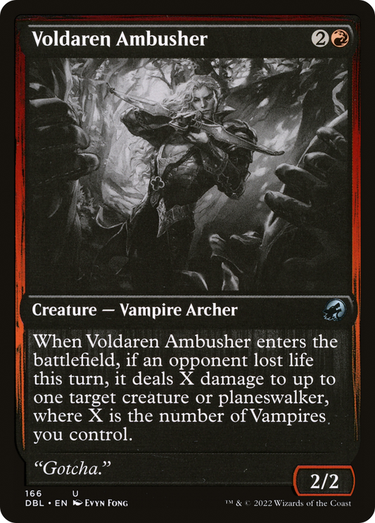 Voldaren Ambusher (DBL-166) - Innistrad: Double Feature