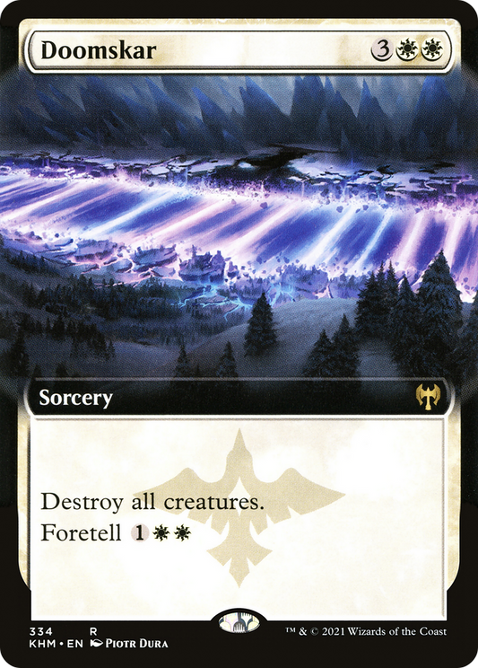 Doomskar (KHM-334) - Kaldheim: (Extended Art) Foil