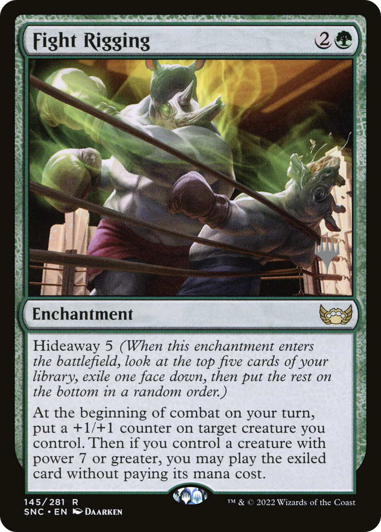 Fight Rigging (PPSNC-145) - Streets of New Capenna Promos