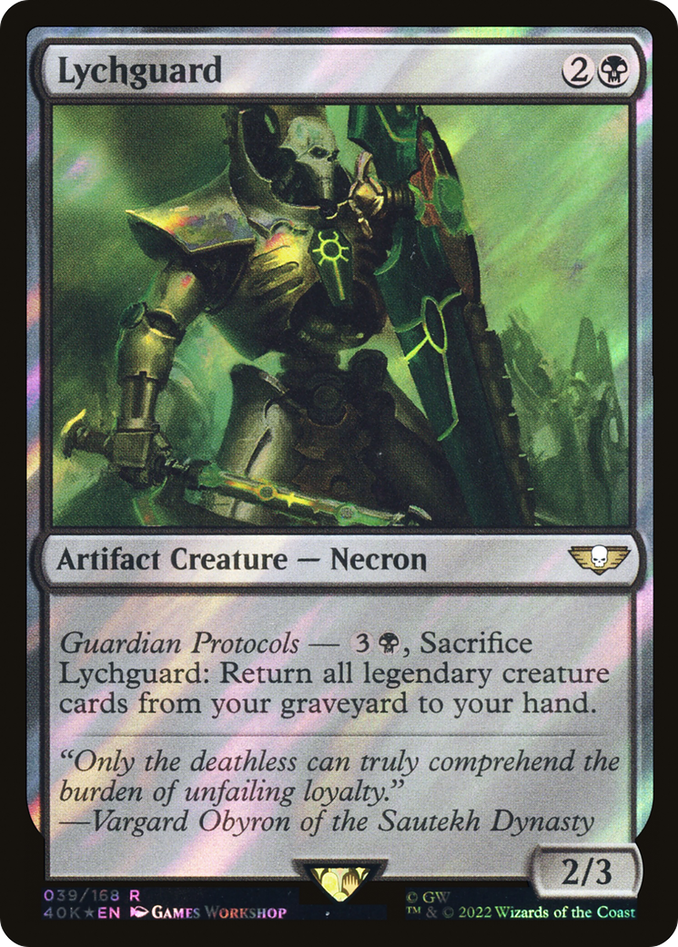 Lychguard (Surge Foil) [Universes Beyond: Warhammer 40,000]